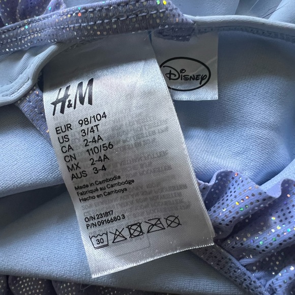 Elsa one piece bathing swim suit - Picture 5 of 5